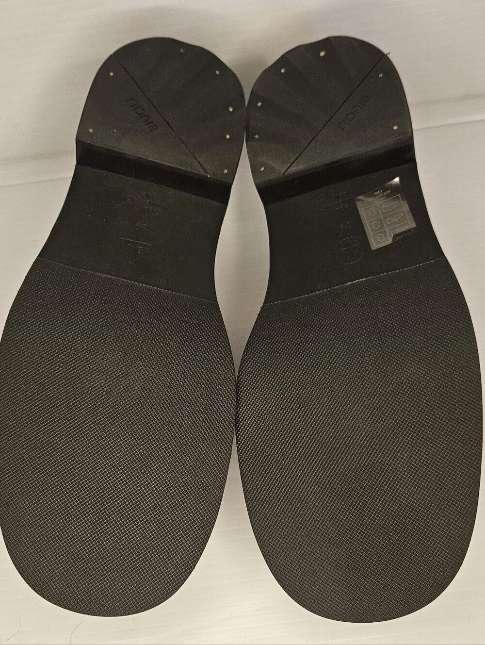 BIU CILI, Woody, Horsehide Leather, Asymmetric, Loafers, Comfort Shoes, EU 39.